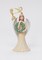 Ceramic Angel With Wreath Ornament, Home Décor, Gift for Her, Gift for Mom, Religious Décor, Christmas Décor